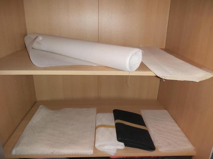 Div versteviging buckram backing liner etamine quilt kleding, Hobby en Vrije tijd, Naaien en Fournituren, Nieuw, Overige typen