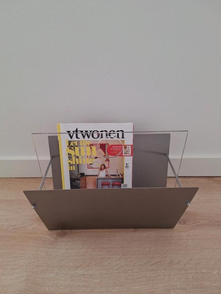 Vintage lectuurbak Studio van Eldik Follenga, Huis en Inrichting, Woonaccessoires | Krantenbakken en Lectuurbakken, Gebruikt, Ophalen of Verzenden