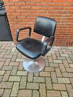 Vintage Kappersstoel, Ophalen, Gebruikt, Zwart, Vintage