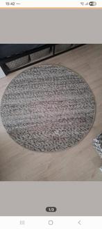 Rond vloerkleed Volero laagpolig 160 cm, Ophalen, Grijs, Rond, Zo goed als nieuw