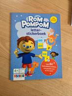 Rom Pom Pom Letter Sticker Boek 4-6 jaar - Zwijsen, Kinderen en Baby's, Ophalen of Verzenden, Zo goed als nieuw, Taal en Lezen
