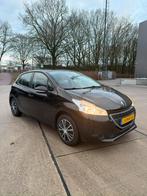 Peugeot 208 1.0 VTI 50KW/68PK 5-D 2014 Zwart, Auto's, Voorwielaandrijving, 450 kg, Leder en Stof, Particulier