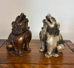 Foo dog wierookbrander brons. (Los of samen te koop), Ophalen of Verzenden