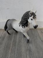 Schleich paard wit Andalusiër hengst, Ophalen of Verzenden, Gebruikt, Paard, Beeldje of Figuurtje