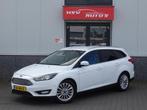 Ford Focus Wagon 1.0 Titanium navi LM 1e eig org NL, Auto's, 125 pk, Gebruikt, Euro 6, Wit