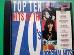 TOP TEN HITS OF THE 70'S  - ORIGINAL HITS, Cd's en Dvd's, Cd's | Pop, Ophalen of Verzenden, 1960 tot 1980, Zo goed als nieuw