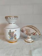 Prachtige Griekse vaas en servettenhouder, 24K verguld, Antiek en Kunst, Antiek | Vazen, Ophalen