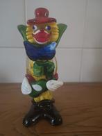 Clowns glas Murano, Verzamelen, Beelden en Beeldjes, Ophalen, Zo goed als nieuw