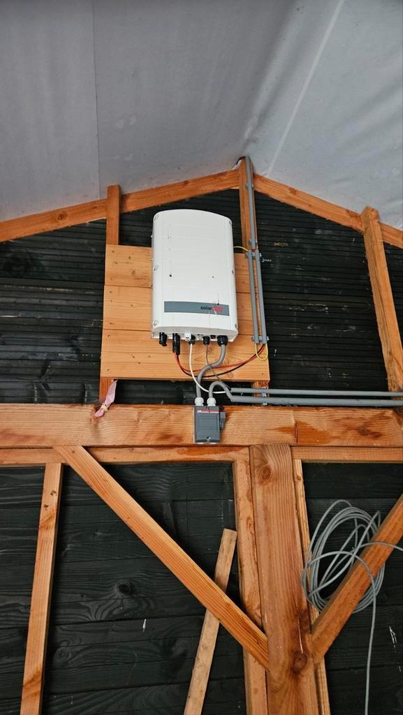 SolarEdge SE6K Omvormer - Zonnepanelen, Doe-het-zelf en Verbouw, Zonnepanelen en Toebehoren, Gebruikt, Overige typen, 200 wattpiek of meer