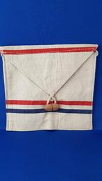 Handtasje van postzak, PTT Post zak, 18x19 cm. (3) 7A8, Tweedehands verkoop, Tweedehands verkoop, Gebruikt, Ophalen of Verzenden