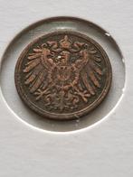1 pfennig Duitsland 1905f, Duitsland, Ophalen of Verzenden