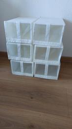 Ikea skubb 6 schoenendozen wit, Huis en Inrichting, Ophalen of Verzenden, Zo goed als nieuw
