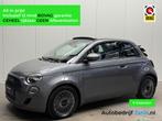 Fiat 500E C Icon 42 kWh Cabriolet NAVIGATIE-AIRCO/ECC-LMV-CR, 12 maanden, Stof, Gebruikt, 4 stoelen