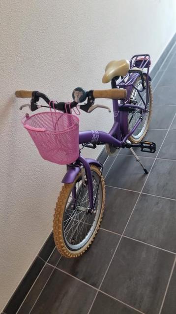 Loekie Superstar kinderfiets 20" paars beschikbaar voor biedingen