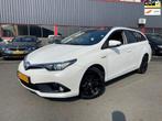 Toyota Auris Touring Sports 1.8 Hybrid Lease / AUTOMAAT / NA, Auto's, 65 €/maand, Stof, Euro 6, Wit