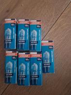 Osram Halogeenlampen 50W - 7 stuks, 30 tot 60 watt, Halogeen (gloei)lamp, Nieuw, Overige fittingen