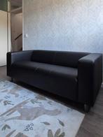 Ikea | Klippan 2-zitsbank Bomstad Zwart, Huis en Inrichting, Banken | Voetenbanken en Poefen, Ophalen, 125 cm of meer, Nieuw, Modern