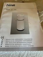 Ferroli warmtepomp-boiler, Doe-het-zelf en Verbouw, Geisers en Boilers, Ophalen, Zo goed als nieuw, Boiler, Minder dan 3 jaar oud