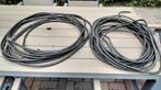 Rubber kabel, lengten van ruim 15m en van ruim 20m, 3 x 4mm2, Ophalen, Gebruikt, Kabel of Snoer