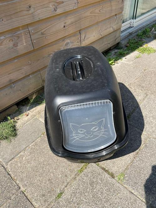 kattenbak, Dieren en Toebehoren, Kattenbakken, Zo goed als nieuw, Gesloten, Ophalen