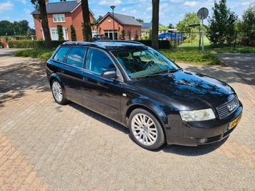 Audi A4 1.8 T Avant 120KW AUT 2004 Zwart beschikbaar voor biedingen