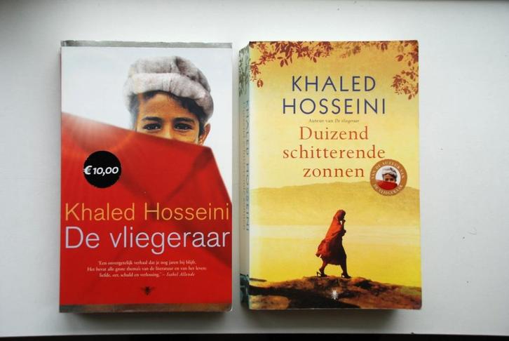 Khaled Hosseini; De vliegeraar - Duizend zonnen, Boeken, Literatuur, Gelezen, Wereld overig, Ophalen of Verzenden