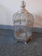 Oosters Metalen Kaars Lantaarn, Huis en Inrichting, Ophalen, 25 tot 50 cm, Zo goed als nieuw, Metaal