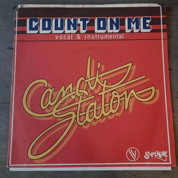 Candi Staton - Count On Me (Electronic/ Disco), Cd's en Dvd's, Vinyl Singles, Zo goed als nieuw, Pop, Ophalen of Verzenden