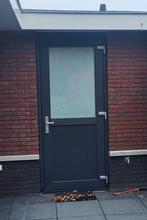 Hoogwaardig kunststof kozijn/achterdeur 238x102 Gealan HR++, 100 tot 120 cm, Gebruikt, 215 cm of meer, Ophalen of Verzenden