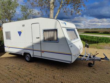 Knaus Vimara 4pers. Frans bed, topstaat incl. tent en luifel beschikbaar voor biedingen