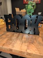 Boekenstandaard - Zwart Metaal - 'BOOK', Ophalen of Verzenden, Zo goed als nieuw