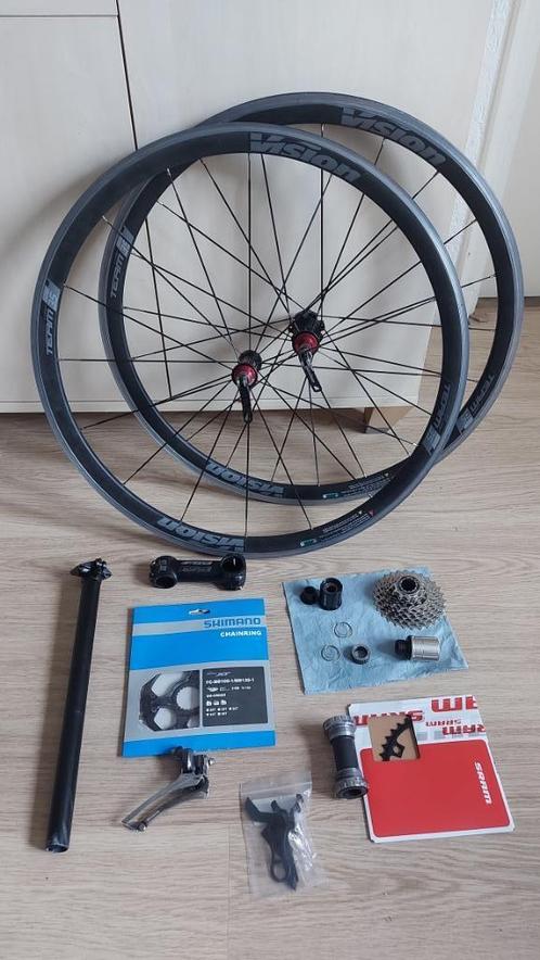 Overbodigd Racefiets onderdelen, Fietsen en Brommers, Fietsonderdelen, Zo goed als nieuw, Algemeen, Overige typen, Ophalen of Verzenden