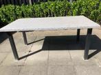 Tafel met granietenblad voor binnen of buiten, Ophalen, Overige materialen, Gebruikt, 50 tot 100 cm