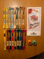 19x DMC Borduurgaren en DMC folder met borduurpatronen