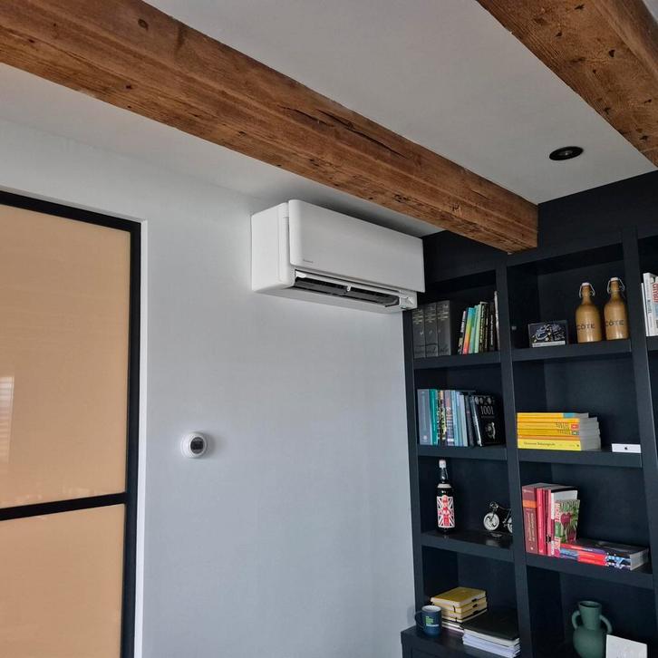 Airco- ️ installatie- inbedrijfstellen-, Witgoed en Apparatuur, Airco's, Zo goed als nieuw, Wandairco, 100 m³ of groter, Ophalen