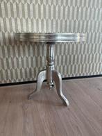 Rivièra Maison Winston Wine Table Bijzettafel aluminium, Minder dan 55 cm, Metaal of Aluminium, Rond, Zo goed als nieuw