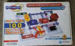 Snap Circuits Junior - Elektronische Bouwdoos, Ophalen of Verzenden, Zo goed als nieuw, Elektronica, Met geluid