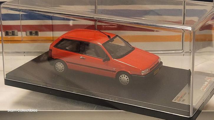 PremiumX Fiat Tipo 3-Door Red - 1995, Hobby en Vrije tijd, Modelauto's | 1:43, Gebruikt, Auto, Overige merken, Ophalen of Verzenden