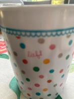Lampje/voorraadbus/beker/plastic beker van Lief., Ophalen of Verzenden, Zo goed als nieuw, Porselein