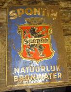 oud reclamebord spontin natuurlijk bronwater, Ophalen
