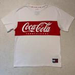 Tommy Jeans x Coca-Cola T-shirt wit/rood maat XS, Wit, Ophalen of Verzenden, Zo goed als nieuw, Korte mouw