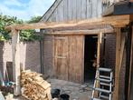 Eiken gebint en planken voor overkapping afdak pergola, Tuin en Terras, Overkappingen, Ophalen, Gebruikt, Overige typen