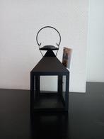 Lantaarn, Huis en Inrichting, Woonaccessoires | Kandelaars en Kaarsen, Zwart, Nieuw, Ophalen of Verzenden, Metaal