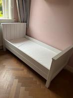 Kids factory houten peuterbed, Ophalen, 70 tot 85 cm, Zo goed als nieuw, Lattenbodem