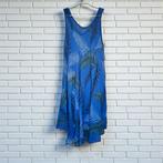 Pronto Moda Jurk Universele Maat Blauw Bladeren, Kleding | Dames, Pm, Zo goed als nieuw, Pm, Pm