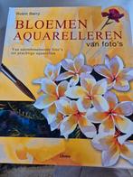 Bloemen aquareleren  van Foto's, Ophalen of Verzenden, Zo goed als nieuw