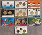Collectie Munten / Penningen Nederland | 10 Coincards, Ophalen of Verzenden, Koningin Beatrix, Euro's, Setje