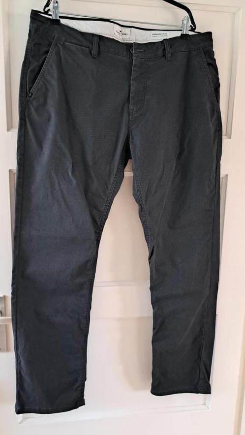 Heren Tom Tailor mt w 38/32, Kleding | Heren, Broeken en Pantalons, Zo goed als nieuw, Maat 52/54 (L), Grijs, Verzenden
