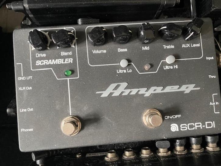 Ampeg SCR DI, Muziek en Instrumenten, Effecten, Zo goed als nieuw, Distortion, Overdrive of Fuzz, Volume, Ophalen