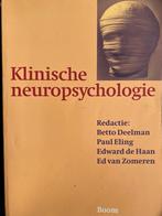 Klinische neuropsychologie, Ophalen of Verzenden, Alpha, Zo goed als nieuw, HBO